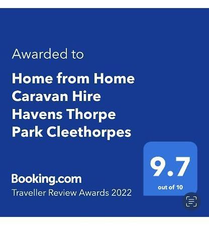 Home From Home Caravan Hire, Haven'S Thorpe Park, Cleethorpes Zewnętrze zdjęcie